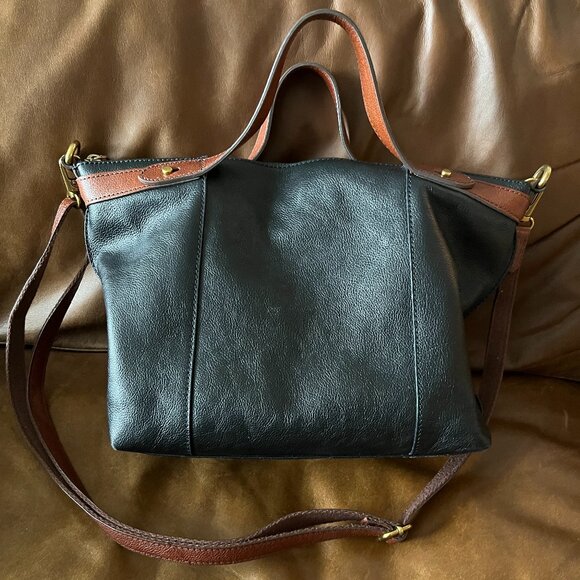 Fossil pebbled leather crossbody bag - Picture 7 of 7